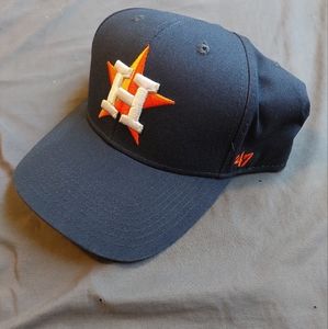 Houston Astros 2022 Hat 47 Brand New Adjustable MLB Genuine Merchandise Blue
